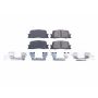 PowerStop 17-906 PowerStop - Z17 Low-Dust Ceramic Brake Pads with Hardware