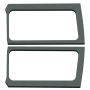 Design Engineering 50269 Side Window Kit Jeep Wrangler JL 2019-2025 2 Door Gray