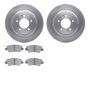 Dynamic Friction 6502-21180 Rotor Kit