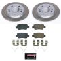 PowerStop SC9106 Semi-Coated Rotor and Low-Dust Ceramic Brake Pad Kit