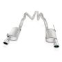Stainless Works M09GT 2007-10 Shelby GT500 3in Catback Chambered Mufflers