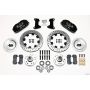Wilwood 140-10742-D Dynapro 6 Front Hub Kit 12.19in Drilled 74-80 Pinto/Mustang II Disc Spindle only