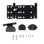 Mishimoto MMLP-T1-19 19-21 Chevy 1500 Tow Hook License Plate Relocation Bracket