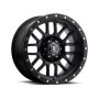 ICON 1217857347SB Alpha 17x8.5 5x5 0mm Offset 4.75in BS 71.5mm Bore Satin Black Wheel
