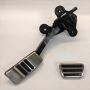 Ford Racing M-2301-BA Mustang Aluminum Pedal Kit-Automatic Transmission
