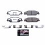 PowerStop Z26-922 PowerStop - Z26 Performance Carbon-Fiber Ceramic Brake Pads with Hardware Kit