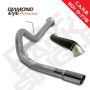 Diamond Eye Performance K4129A Diamond Eye KIT 4in DPF-BACK SGL w/ TDP AL 07.5-10 Chevy/GMC 6.6L Duramax 2500/3500