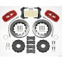 Wilwood 140-13697-DR AERO6 Front Hat Kit 14.25 Drilled Red 2014-Up Corvette C7 w/Lines
