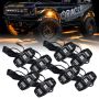 Oracle Lighting 5895-339-8 ColorSHIFT RGB+W Underbody Wheel Well Rock Light Kit (8 PCS)