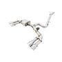 AWE Tuning 3025-42068 Audi 8V S3 SwitchPath Exhaust w/Chrome Silver Tips 102mm