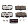 PowerStop Z26-1182 PowerStop - Z26 Performance Carbon-Fiber Ceramic Brake Pads with Hardware Kit