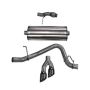 CORSA Performance 14859BLK Corsa 2015-2020 ack Exhaust Sport 3in Single Side Twin Black 4in Tips 2015 Chevy Tahoe/GMC Yukon
