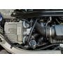 J&L 2020 Ford Explorer 3.0L EcoBoost Oil Separator 3.0 Passenger Side - Clear Anodized