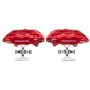 PowerStop S3698 Red Powder Coated Calipers