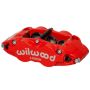 Wilwood 120-11781-RD Caliper-Narrow Superlite 6R-LH - Red 1.62/1.12/1.12in Pistons 1.10in Disc