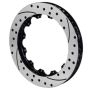 Wilwood 160-13359-BK Rotor-SRP48 SPC-37-LH-BLK-Drill 12.88 x 1.00 - 12 on 8.75in