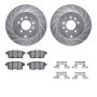 Dynamic Friction 7512-80070 Rotor Kit