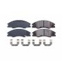 PowerStop 17-1074 PowerStop - Z17 Low-Dust Ceramic Brake Pads with Hardware