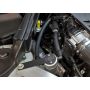 J&L 3106P-C 18-22 Kia Stinger GT 3.3TT Passenger Side Oil Separator 3.0 - Clear Anodized