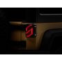 Raxiom J173718 07-18 Jeep Wrangler JK Axial Series Trident LED Tail Lights- Blk Housing (Smoked Lens)
