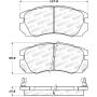 Stoptech 308.05630 Street Brake Pads - Front