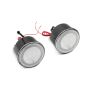 Raxiom J127016 07-18 Jeep Wrangler JK Axial Series LED Turn Signals w/ Halo- Clear