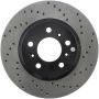 Stoptech 128.62098L Drilled Sport Brake Rotor