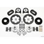 Wilwood 140-1501-BD Forged Dynalite Front Drag Kit Drilled Rotor 37-48 Ford Psgr. Car Spindle
