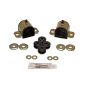 Energy Suspension 92-01 Honda Prelude Black 25mm Front Sway Bar Bushings (Sway Bar end link bushings