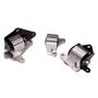 Innovative 96-00 Civic H-Series Silver Aluminum Mounts 75A Bushings