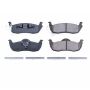 PowerStop 17-1087 PowerStop - Z17 Low-Dust Ceramic Brake Pads with Hardware