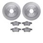 Dynamic Friction 6502-47220 Rotor Kit