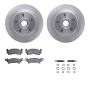 Dynamic Friction 6512-47101 Rotor Kit