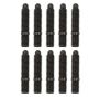 Moroso 38833 Bullet Nose Black OX Studs - M8 X 1.25 X 41mm (10 Pack)