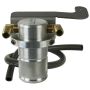 Moroso 85604 11-14 Ford Mustang GT (w/Roush Supercharger) Air/Oil Separator Catch Can - Billet Aluminum