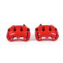 PowerStop S4928B Red Powder Coated Calipers