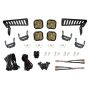 Diode Dynamics DD6556 18-21 Jeep JL Wrangler/Gladiator SS3 Cowl LED Bracket Kit - Yellow Pro
