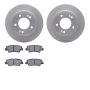 Dynamic Friction 4502-03138 Rotor Kit