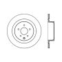 StopTech 13-17 Nissan 370Z Sport Cryo Drilled Left Rear Rotor