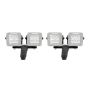 Go Rhino 730230T 18-20 Jeep Wrangler JL/JLU/Gladiator JT Light Mount - Two 3in Cubes