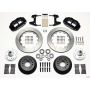 Wilwood 140-9802 Narrow Superlite 6R Front Hub Kit 14.00in 74-80 Pinto/Mustang II Disc Spindle only