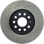 Stoptech 128.33098R Drilled Sport Brake Rotor