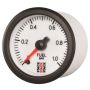 AutoMeter ST3353 Stack 52mm 0-1 Bar M10 Male Pro Stepper Motor Fuel Pressure Gauge - White