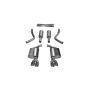CORSA Performance 14986 Corsa 2015-2017 Dodge Challenger Sport Cat-Back Dual Rear Exit with Twin 3.5in Polished Pro-Seri