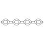 Cometic Gasket C15298-064 Cometic Ford 351 Windsor .064in AM Exhaust Header Gasket Set - With Dart Heads