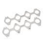 Stainless Works HF463V163 Small Block Ford 4.6L 3V Round Port Header 304SS Exhaust Flanges 1-5/8in Primaries