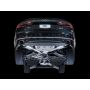 AWE Tuning 3015-32090 Audi B9 A5 Touring Edition Exhaust Dual Outlet - Chrome Silver Tips (Includes DP)