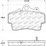 Stoptech 308.07370 Street Touring Brake Pads