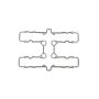 Cometic Gasket C8263 Cometic Kawasaki KZ .047 Valve Cover Gasket