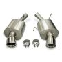 Corsa Performance 14311 2.5in. Axle-Back Dual Rear Exit with Single 4.0in. Polished Pro-Series Tips